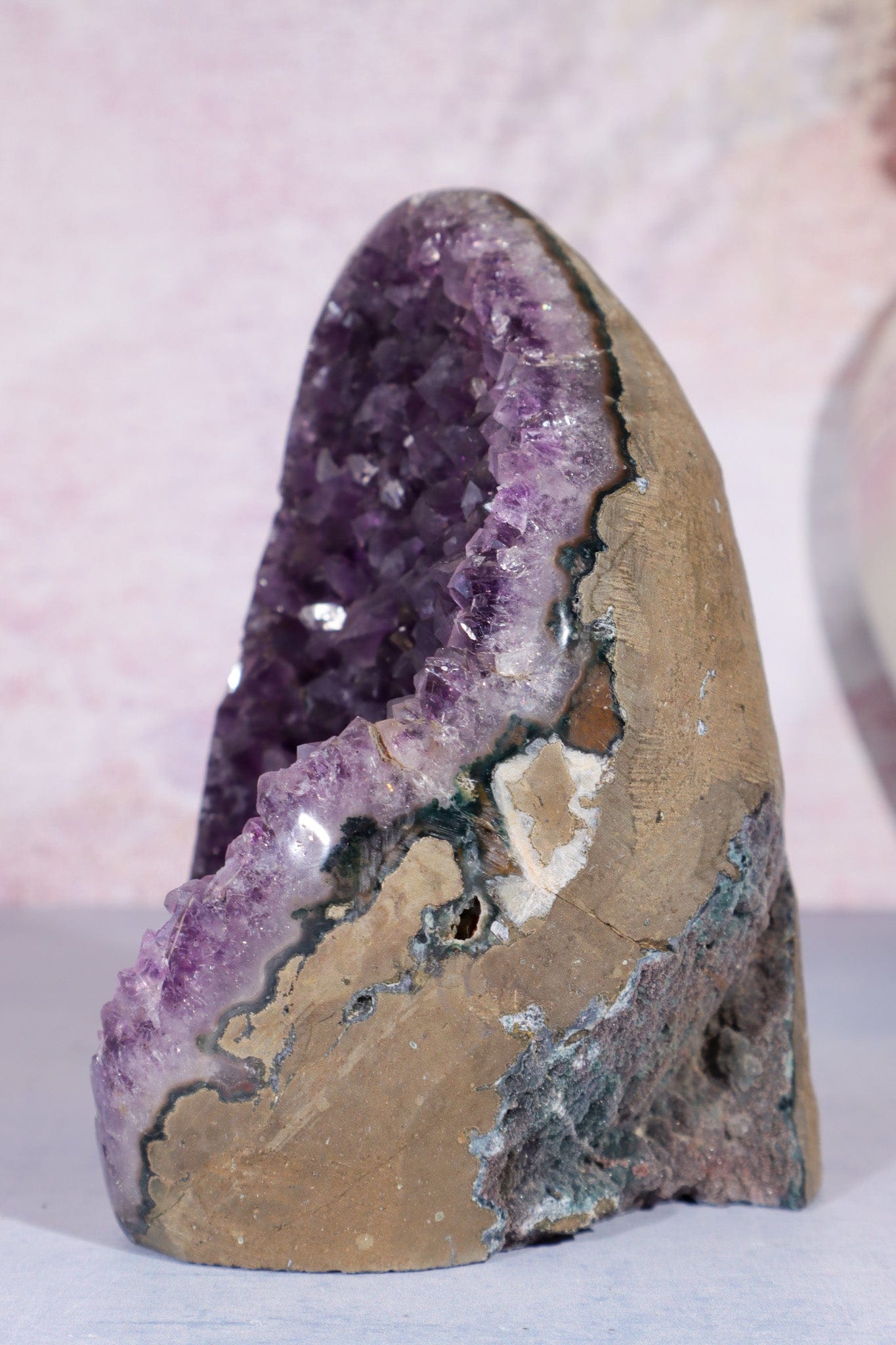 Druzy Amethyst Cut Base Freeform 1.2KG Freeform Tali & Loz Crystals