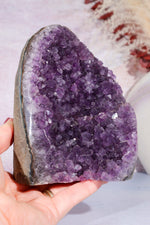 Druzy Amethyst Cut Base Freeform 1.2KG Freeform Tali & Loz Crystals