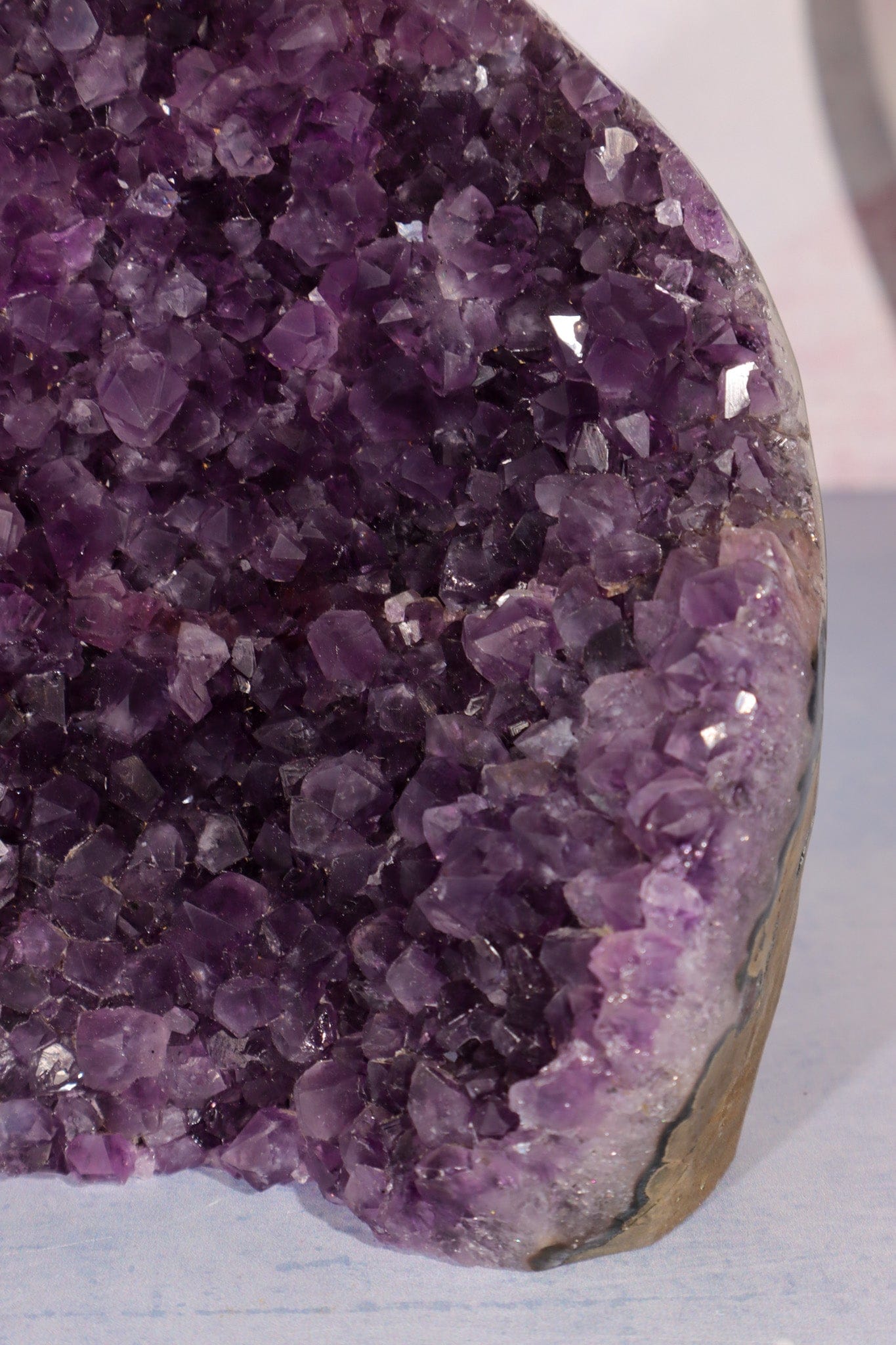 Druzy Amethyst Cut Base Freeform 1.2KG Freeform Tali & Loz Crystals