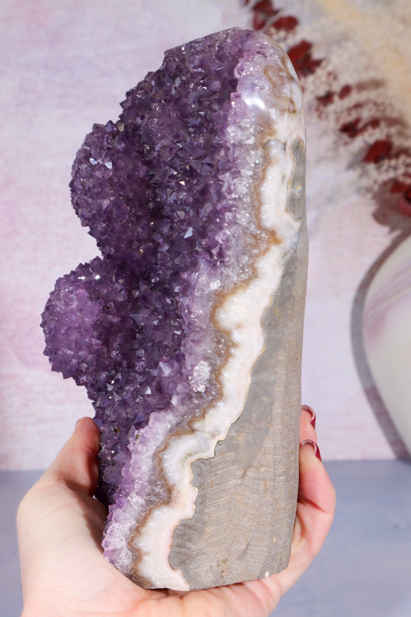 Druzy Amethyst Cut Base Freeform 2KG Freeform Tali & Loz Crystals