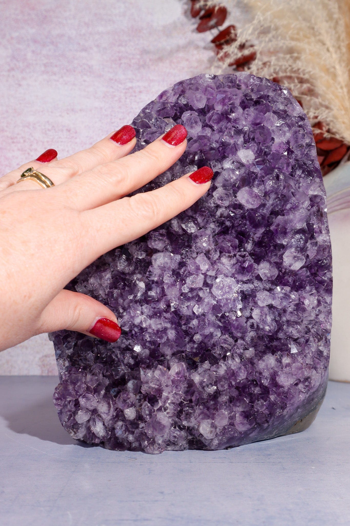 Druzy Amethyst Cut Base Freeform 4.4KG Freeform Tali & Loz Crystals