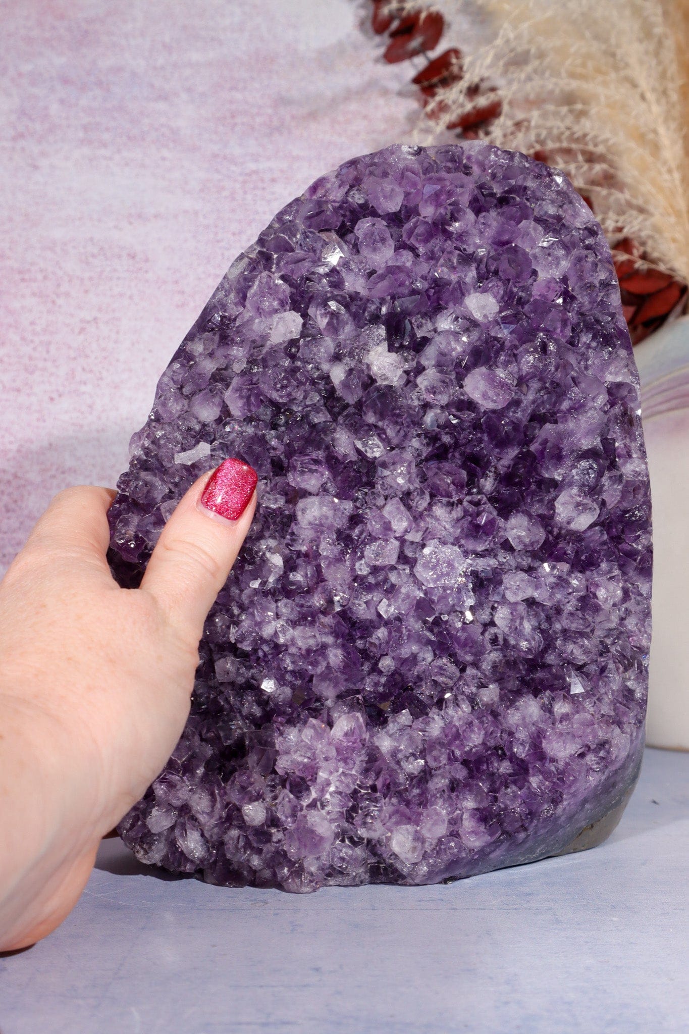 Druzy Amethyst Cut Base Freeform 4.4KG Freeform Tali & Loz Crystals