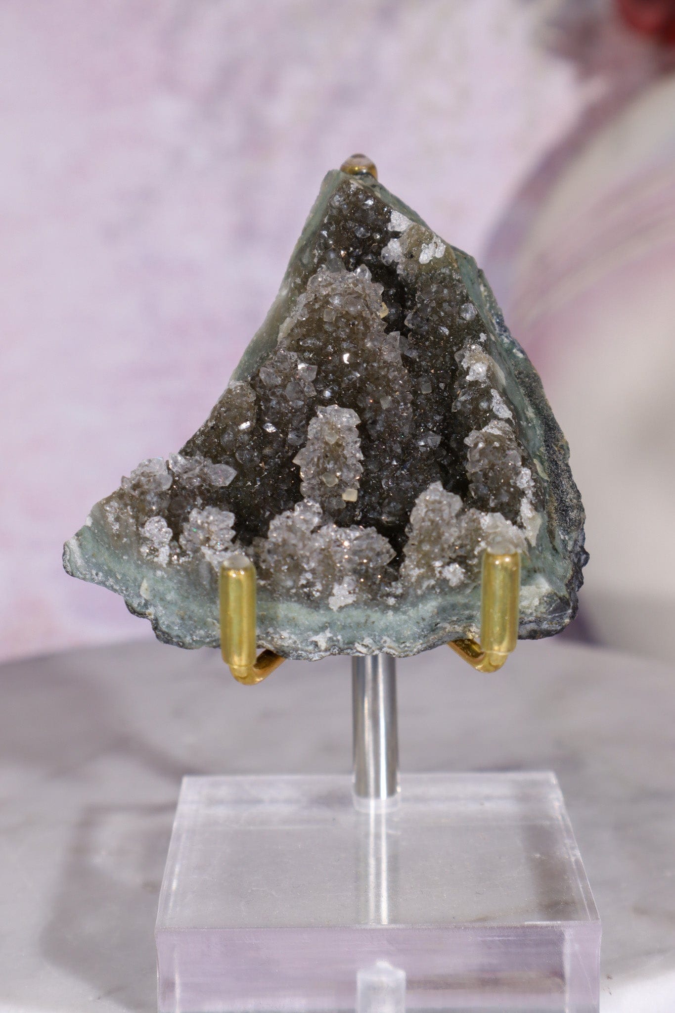 Druzy Black Amethyst Specimen 6cm Specimen Tali & Loz Crystals