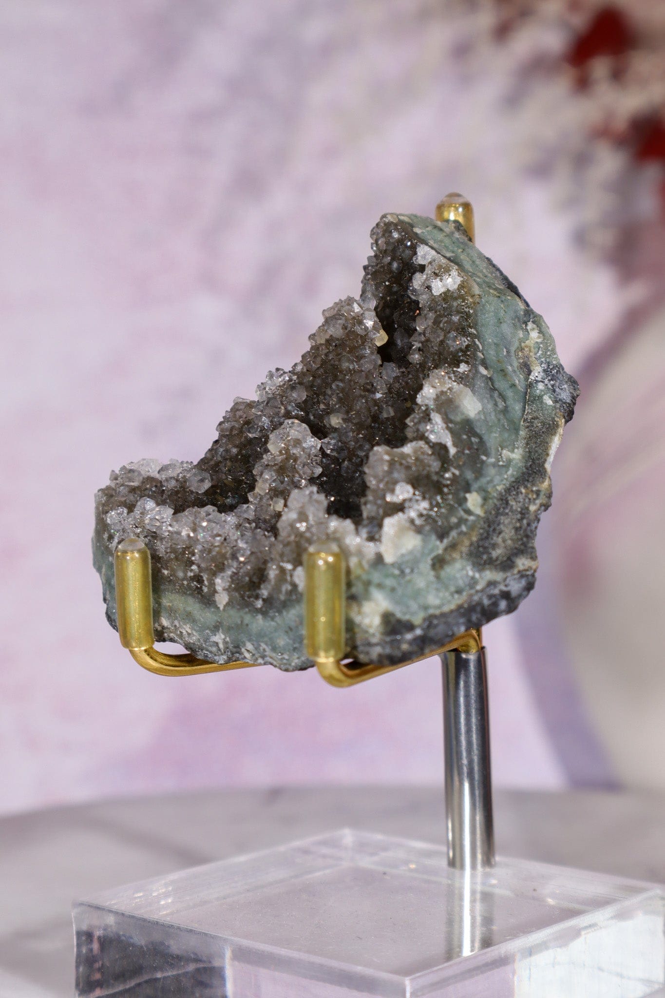 Druzy Black Amethyst Specimen 6cm Specimen Tali & Loz Crystals