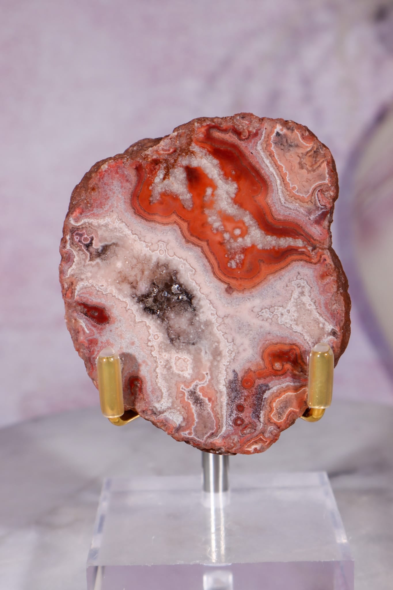 Dulcote Agate Slice | Choose Your Piece (A–C) | Somerset, UK Mineral Specimen B Tali & Loz Crystals