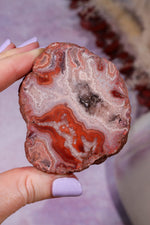 Dulcote Agate Slice | Choose Your Piece (A–C) | Somerset, UK Mineral Specimen Tali & Loz Crystals