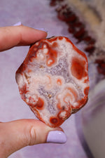 Dulcote Agate Slice | Choose Your Piece (A–C) | Somerset, UK Mineral Specimen Tali & Loz Crystals