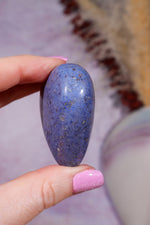 Dumortierite Heart | 47 × 53mm | Brazil Heart Tali and Loz