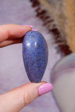 Dumortierite Heart | 47 × 53mm | Brazil Heart Tali and Loz