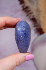 Dumortierite Heart | 47 × 53mm | Brazil Heart Tali and Loz