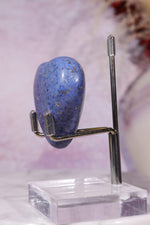 Dumortierite Heart | 47 × 53mm | Brazil Heart Tali and Loz
