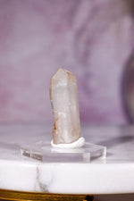 Dumortierite in Quartz Raw Crystal Point, 3cm, Brazil, Sold as Seen Minerals Tali & Loz Crystals