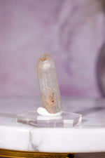 Dumortierite in Quartz Raw Crystal Point, 3cm, Brazil, Sold as Seen Minerals Tali & Loz Crystals
