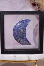 Dumortierite Moon | 55 × 40mm | Brazil Moon Tali and Loz