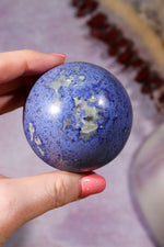 Dumortierite Spheres 5.5cm, Peru spheres Tali & Loz Crystals