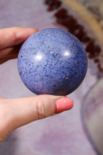 Dumortierite Spheres 5.5cm, Peru spheres Tali & Loz Crystals