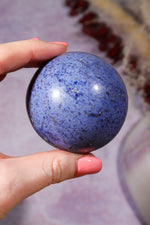 Dumortierite Spheres 5.5cm, Peru spheres Tali & Loz Crystals