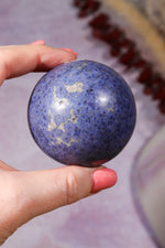Dumortierite Spheres 5.5cm, Peru spheres Tali & Loz Crystals