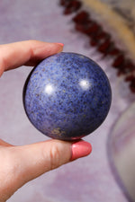 Dumortierite Spheres 5.5cm, Peru spheres Tali & Loz Crystals