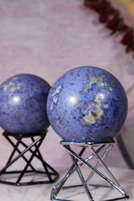 Dumortierite Spheres 5.5cm, Peru spheres Tali & Loz Crystals