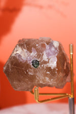 Elestial Smokey Quartz on Citrine with Tourmaline 375gr Minerals Tali & Loz Crystals