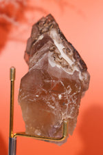 Elestial Smokey Quartz on Citrine with Tourmaline 375gr Minerals Tali & Loz Crystals