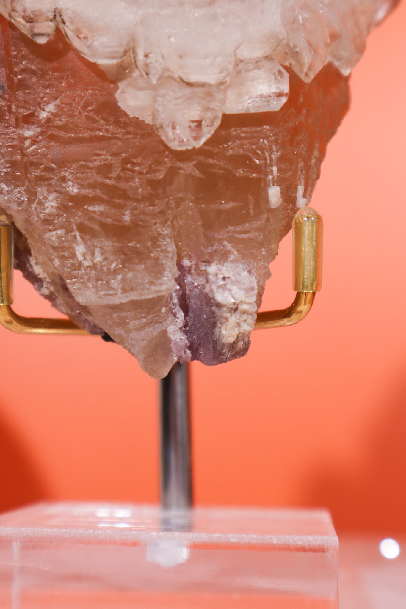 Elestial Smokey Quartz on Citrine with Tourmaline 375gr Minerals Tali & Loz Crystals