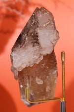 Elestial Smokey Quartz on Citrine with Tourmaline 375gr Minerals Tali & Loz Crystals