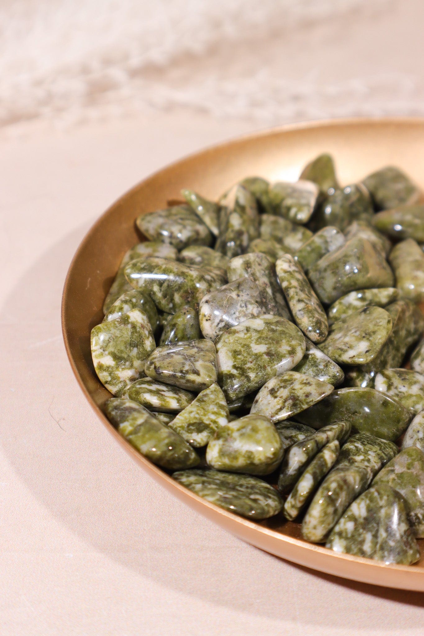 Epidote Tumblestones 20-30mm - Tali & Loz Crystals