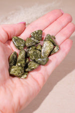 Epidote Tumblestones 20-30mm - Tali & Loz Crystals