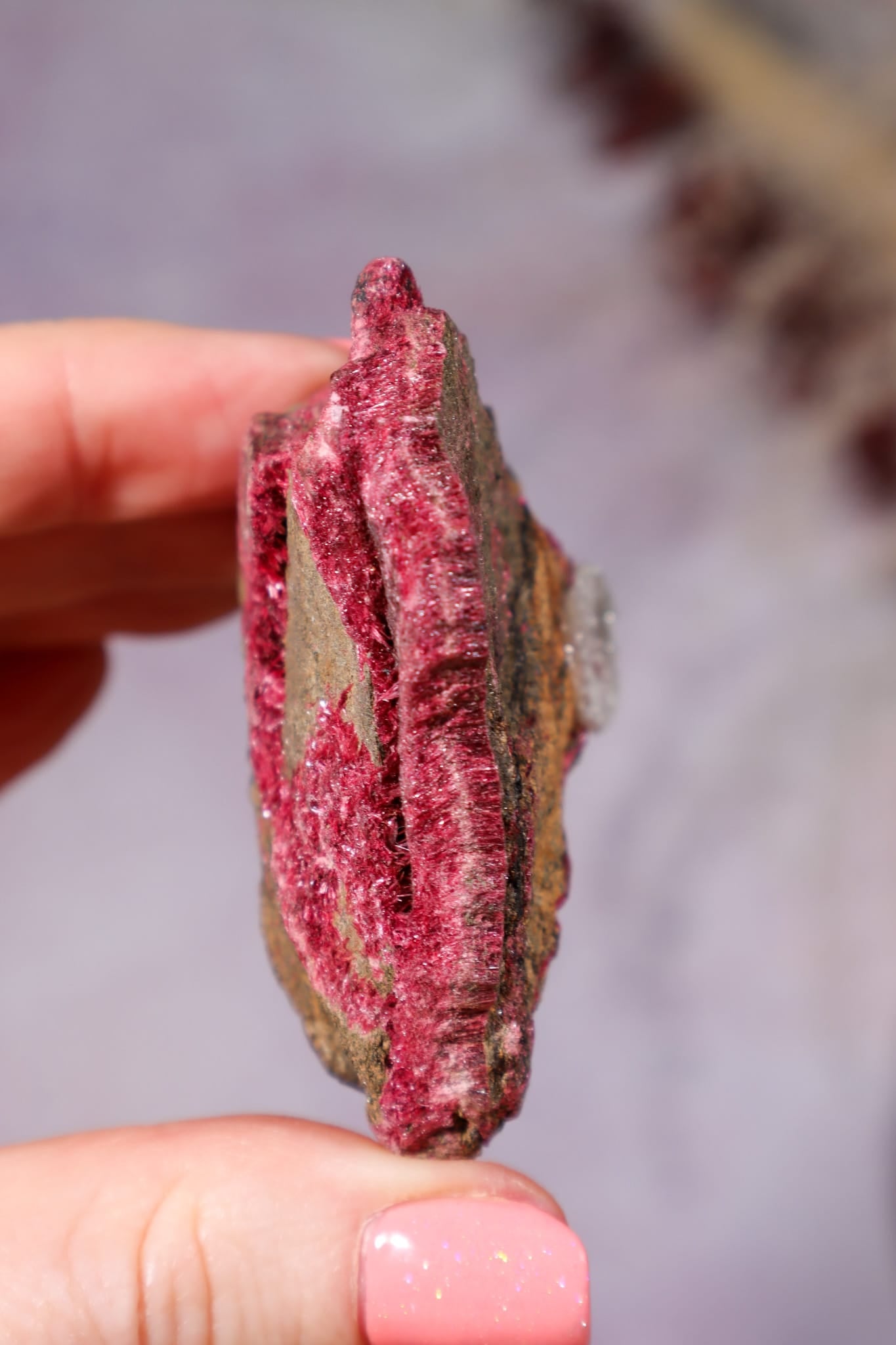Erythrite Mineral Specimen - 5.7cm, Sonora, Mexico, Sold as Seen Minerals Tali & Loz Crystals