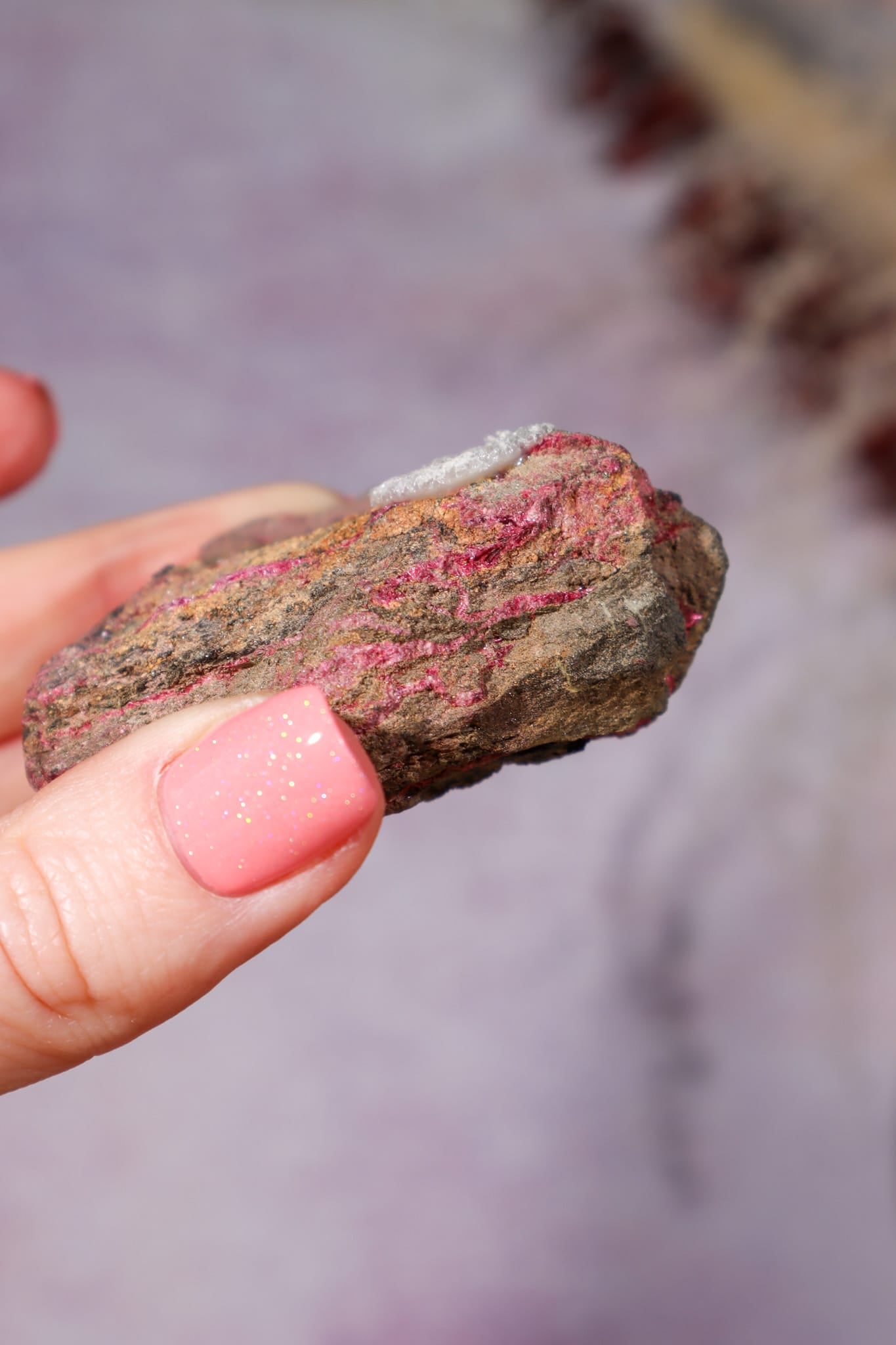 Erythrite Mineral Specimen - 5.7cm, Sonora, Mexico, Sold as Seen Minerals Tali & Loz Crystals