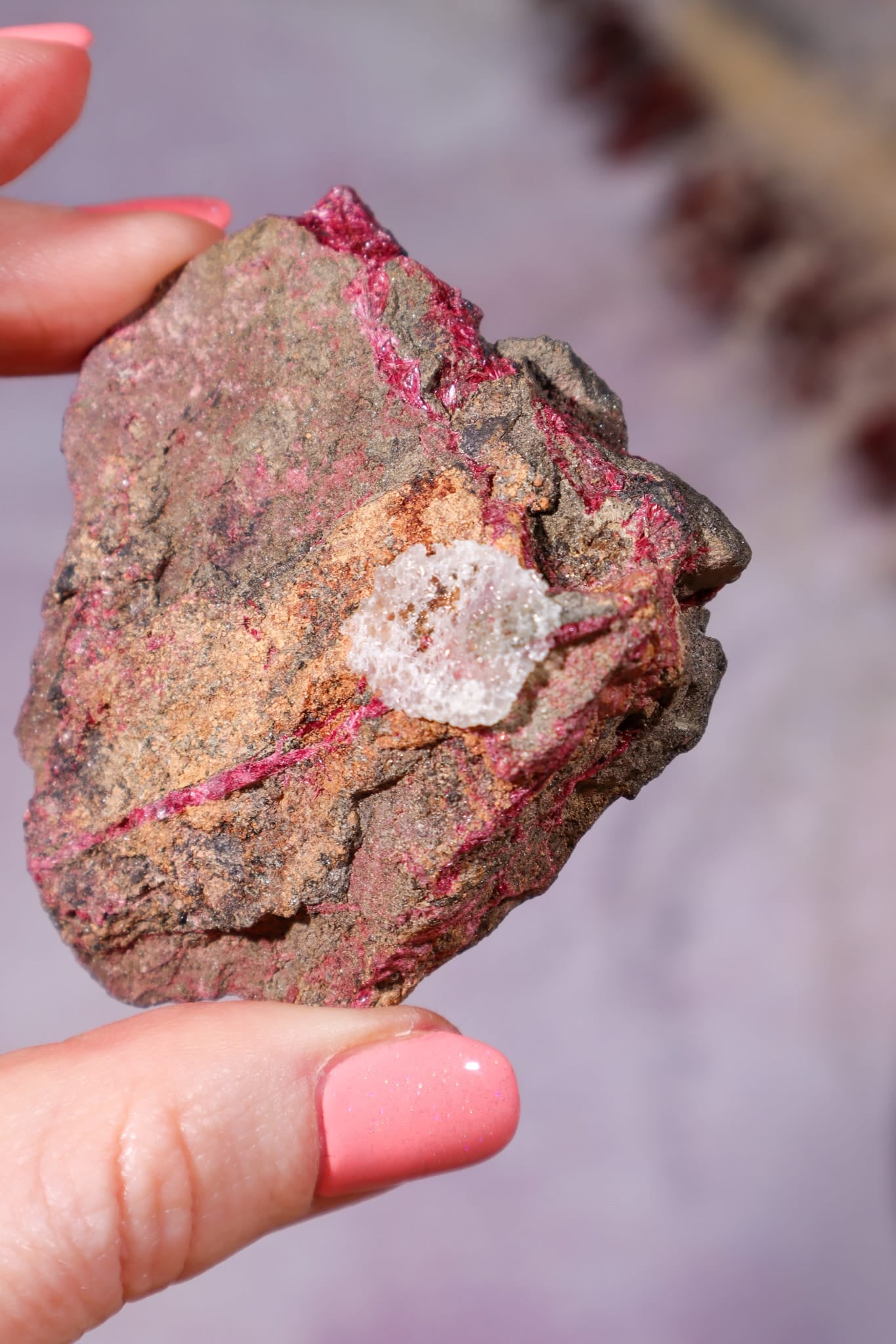 Erythrite Mineral Specimen - 5.7cm, Sonora, Mexico, Sold as Seen Minerals Tali & Loz Crystals