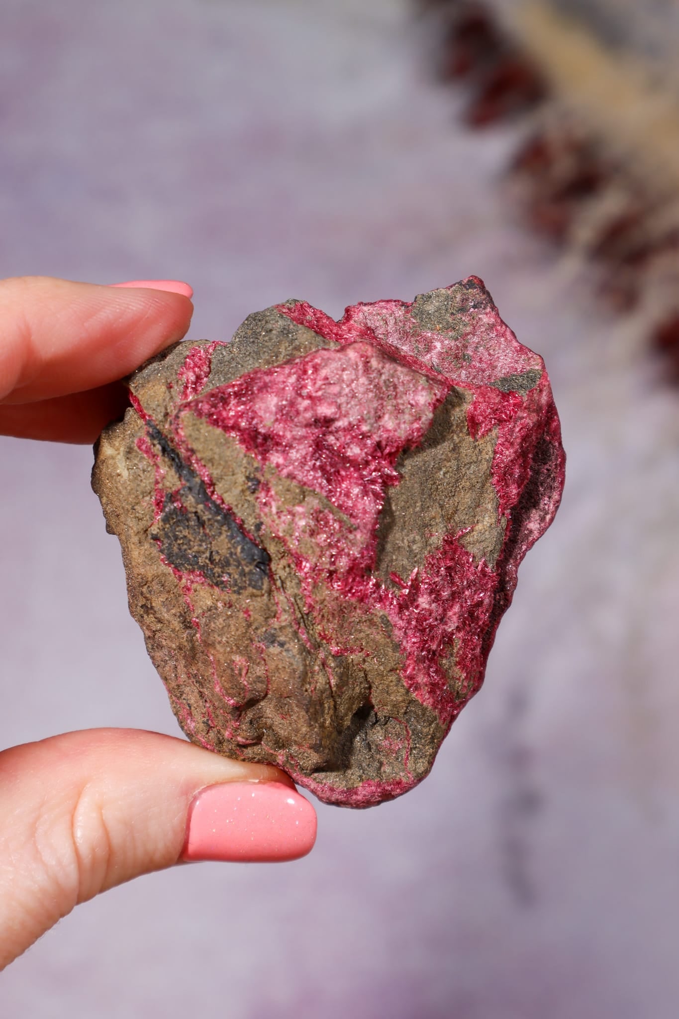 Erythrite Mineral Specimen - 5.7cm, Sonora, Mexico, Sold as Seen Minerals Tali & Loz Crystals