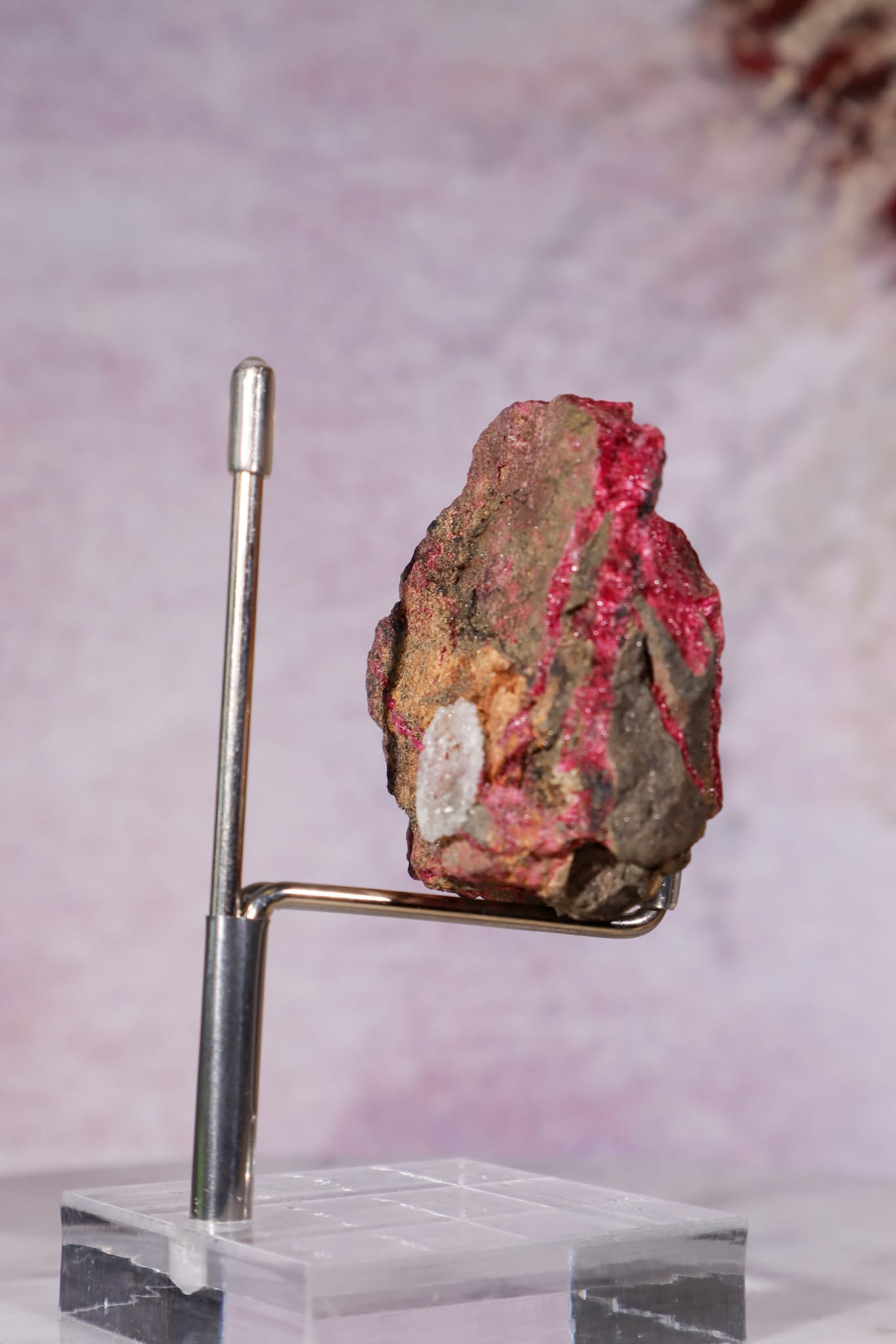Erythrite Mineral Specimen - 5.7cm, Sonora, Mexico, Sold as Seen Minerals Tali & Loz Crystals