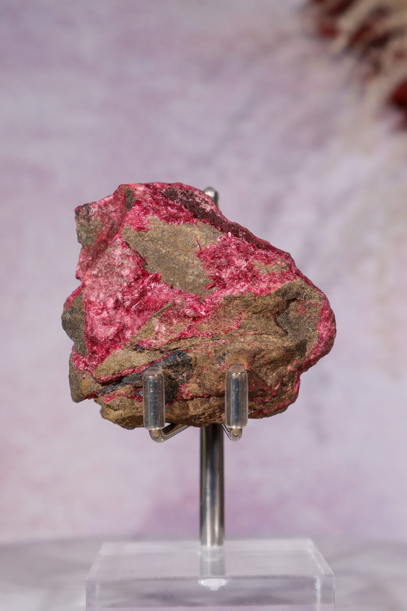 Erythrite Mineral Specimen - 5.7cm, Sonora, Mexico, Sold as Seen Minerals Tali & Loz Crystals