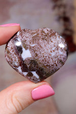 Fancy Jasper Hearts | 37mm | Madagascar Hearts Tali & Loz Crystals