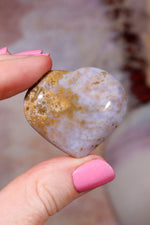 Fancy Jasper Hearts | 37mm | Madagascar Hearts Tali & Loz Crystals