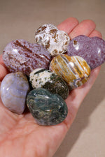 Fancy Jasper Hearts | 37mm | Madagascar Hearts Tali & Loz Crystals