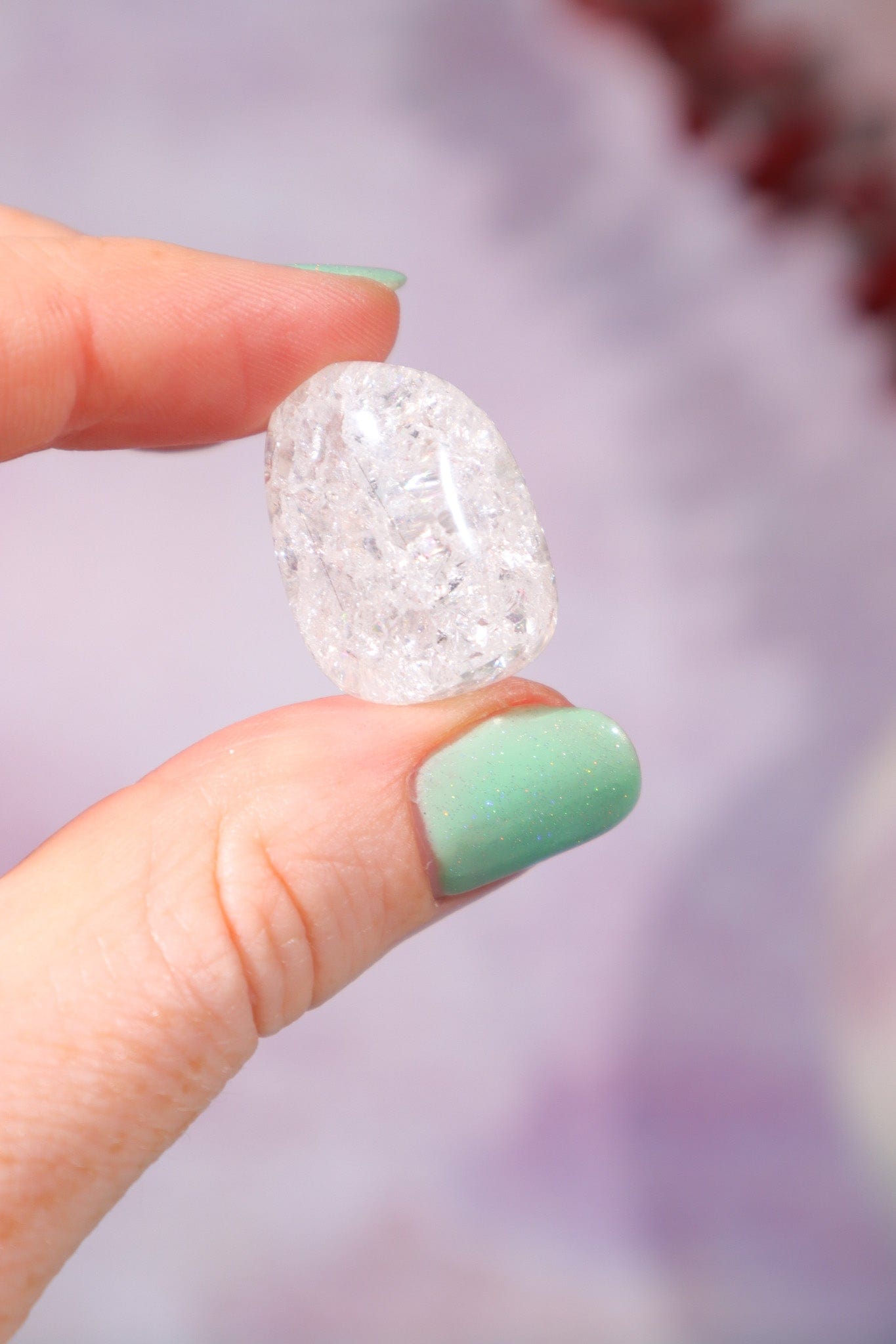 Fire and Ice Quartz Tumblestones 20-30mm Tumblestones Tali & Loz Crystals