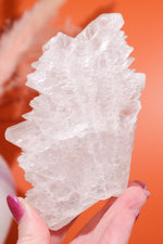 Fishtail Selenite Specimen 363gr - Tali & Loz Crystals