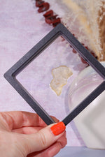 Floating Transparent Display Case no Base 9cm Specimen Stand Tali & Loz Crystals