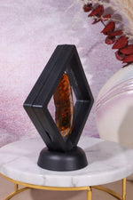 Floating Transparent Display Case Specimen Stand Tali & Loz Crystals