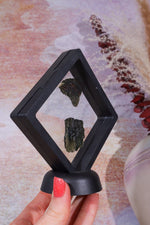 Floating Transparent Display Case Specimen Stand Tali & Loz Crystals