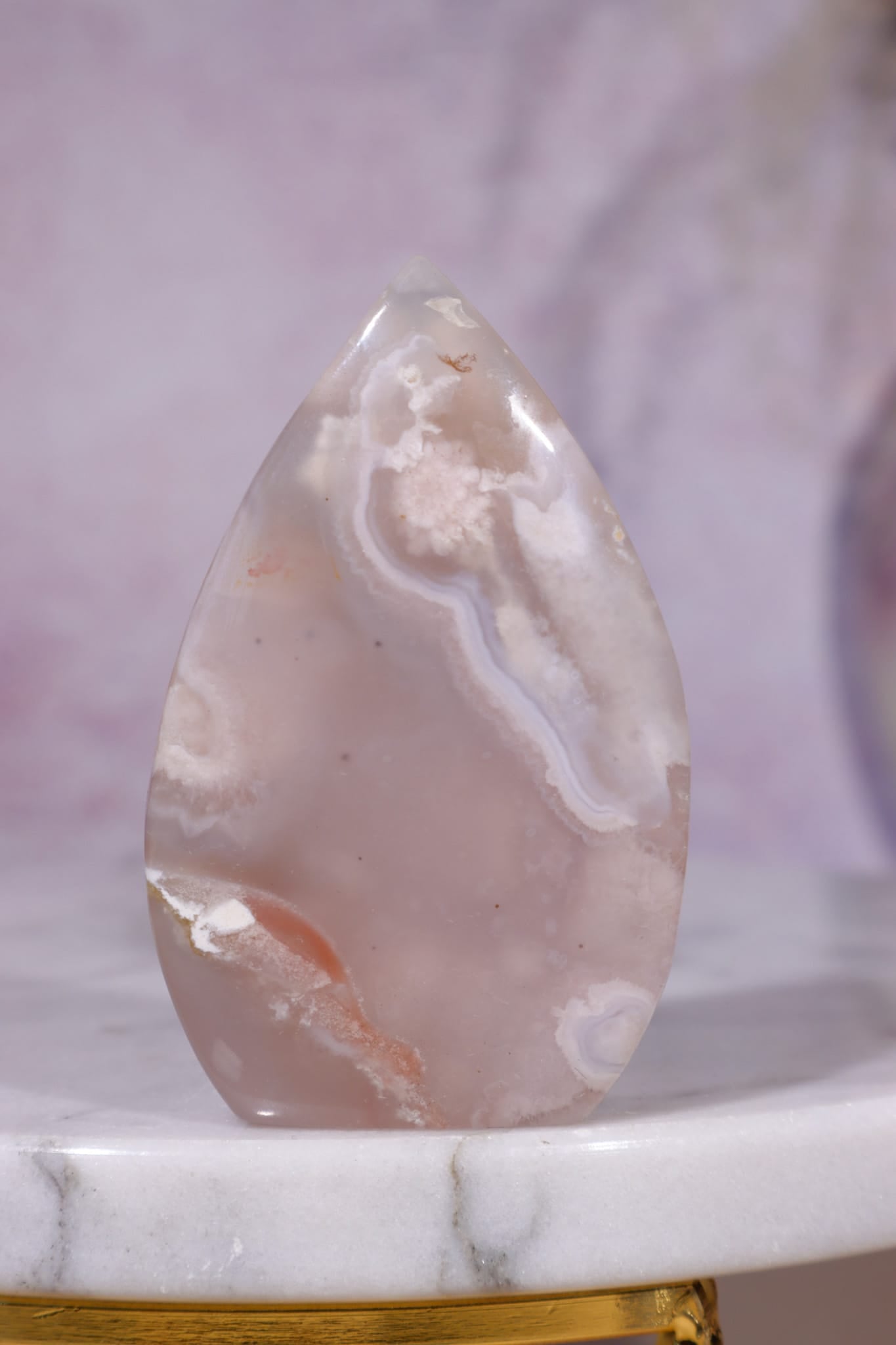 Flower Agate Flame| 5.8cm | Madagascar Flames Tali & Loz Crystals