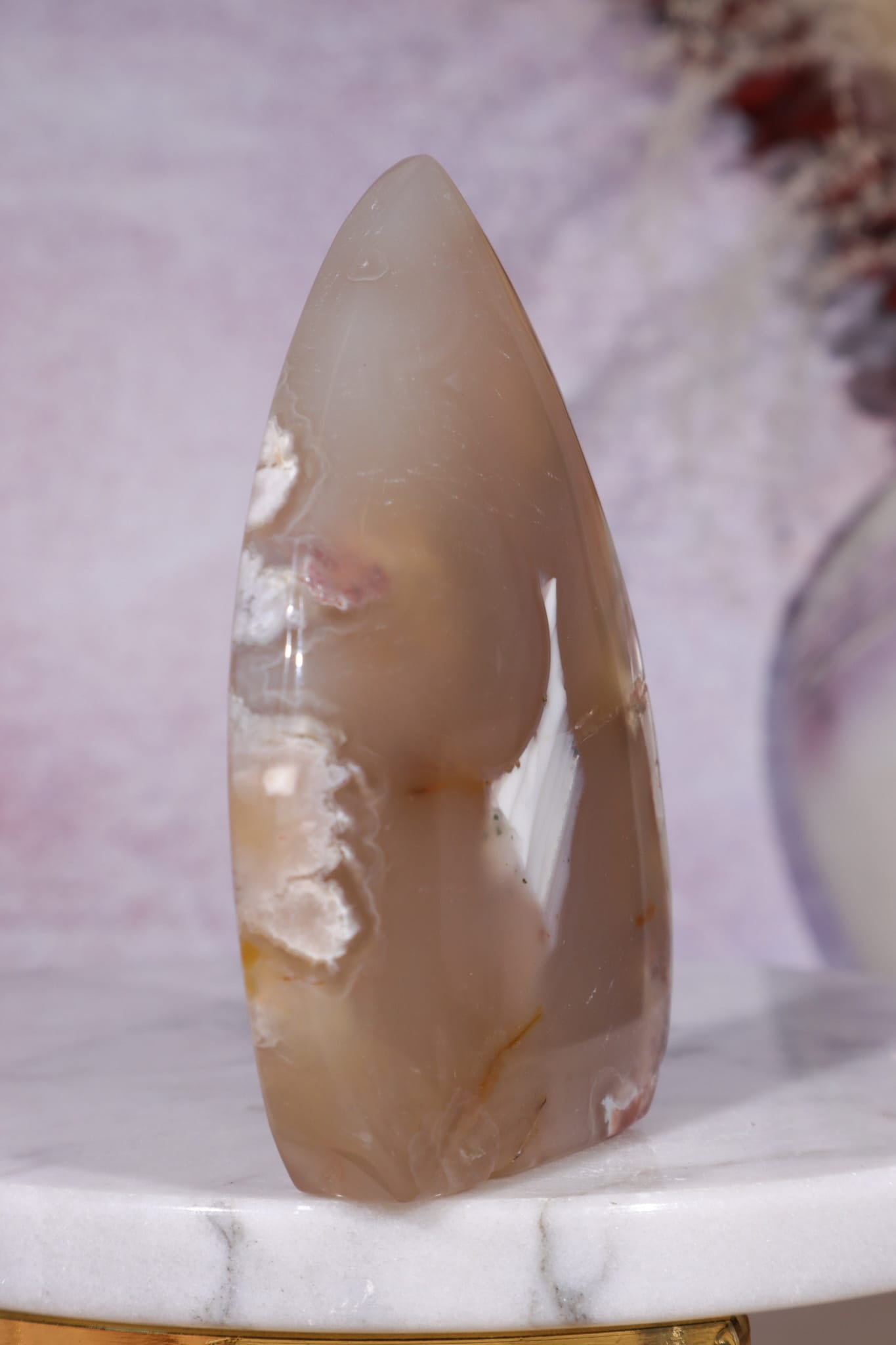 Flower Agate Flame| 9.2cm | Madagascar Flames Tali & Loz Crystals