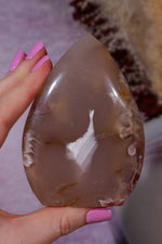 Flower Agate Flame| 9.2cm | Madagascar Flames Tali & Loz Crystals
