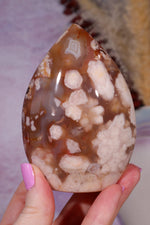 Flower Agate Flame| 9.5cm | Madagascar Flames Tali & Loz Crystals