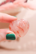 Flower Agate Hearts 2.5x3cm - Tali & Loz Crystals