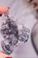 Flower Amethyst Specimen 6cm, Uruguay Specimen Tali & Loz Crystals